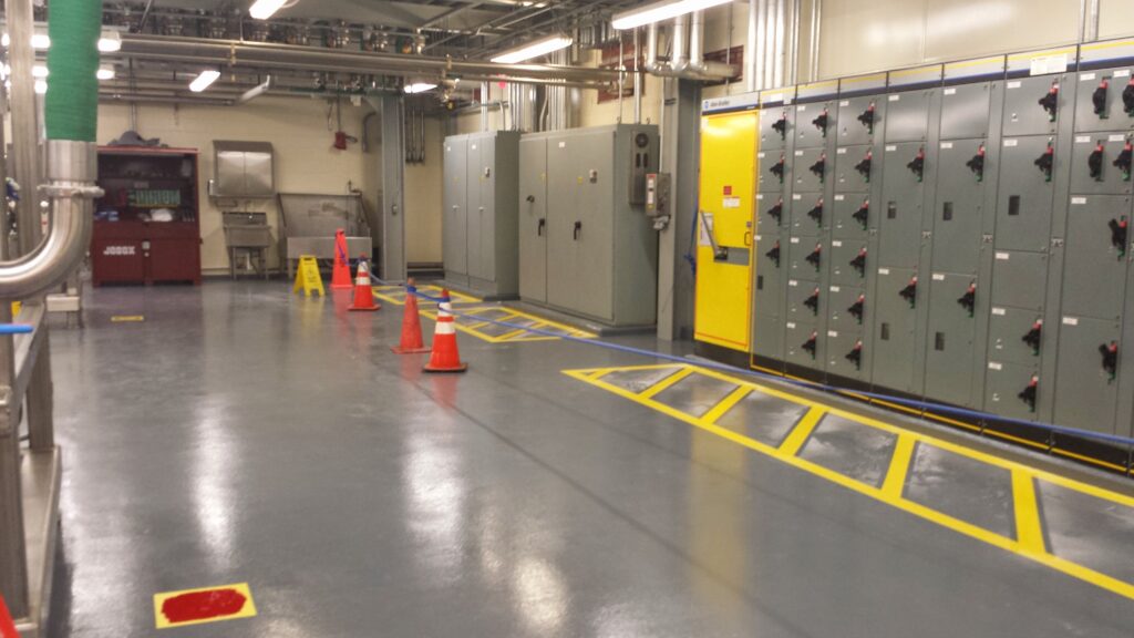 Urethane Cement and Covebase​ by Designer Epoxy Near Me Dallas TX Warehouse Flooring